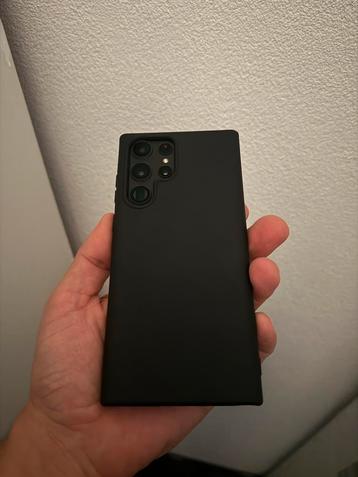 Samsung Galaxy S22 Ultra Cover - Zwart beschikbaar voor biedingen