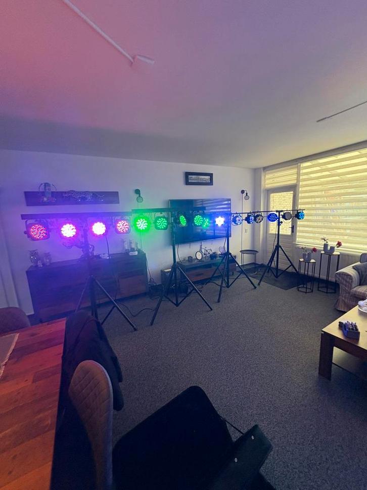 4 complete licht parren, Muziek en Instrumenten, Licht en Laser, Zo goed als nieuw, Licht, Ophalen of Verzenden