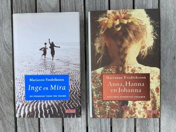 2x Marianne Fredriksson - Inge en Mira + Anna, Hanna en J. beschikbaar voor biedingen