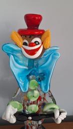 Clown gitaar Murano glas 36 cm, Antiek en Kunst, Ophalen of Verzenden
