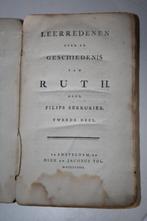 Leerredenen over de geschiedenis van Ruth, 2e deel (1798), Boeken, Ophalen of Verzenden, Gelezen, Christendom | Protestants