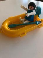 playmobil boot + mannetje, Ophalen of Verzenden, Gebruikt