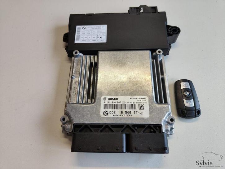 Startset ECU + Contactslot CAS3 BMW 1 Serie E82  N47D20 8506, Auto-onderdelen, Elektronica en Kabels, Gebruikt, Ophalen of Verzenden
