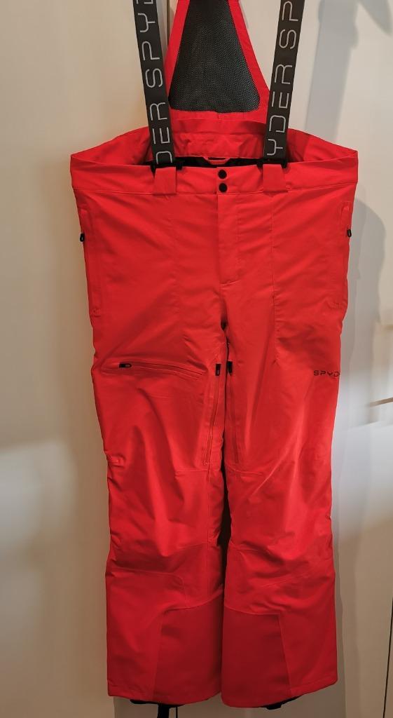 Spyder Dare Volcano Rood XL/54, heren Skibroek, bretels, Kleding | Heren, Wintersportkleding, Zo goed als nieuw, Broek, Maat 56/58 (XL)