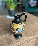 Plateel vaas  21 cm, Antiek en Kunst, Antiek | Keramiek en Aardewerk, Ophalen