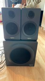 Logitech boxen, Audio, Tv en Foto, Luidsprekers, Zo goed als nieuw, Complete surroundset, Minder dan 60 watt, Ophalen