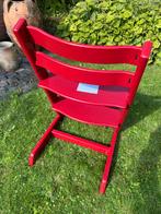 1x Stokke Tripp Trapp - Brandweer Rood, Ophalen, Gebruikt, Meegroeistoel