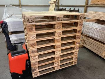Europallets ZO GOED ALS NIEUW !!!!!!!!!!! beschikbaar voor biedingen