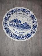 Delfts Blauw Wandbord De Oude Herbergh, Ophalen