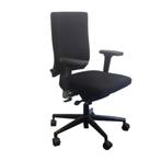 Dauphin Just Magic Bureaustoel Zwart Zwart, Huis en Inrichting, Bureaustoelen, Gebruikt, Zwart, Ophalen of Verzenden, Bureaustoel