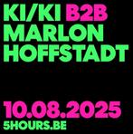 2 tickets KI/KI B2B Marlon Hoffstadt Zeebrugge Beach, Twee personen