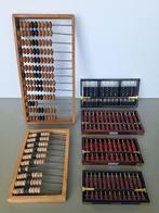 vintage houten abacus Chinees en USSR telraam telrek hout, Antiek en Kunst, Ophalen of Verzenden