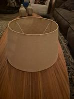 Crème lampenkap, Crème, Rond, Ophalen of Verzenden, Zo goed als nieuw
