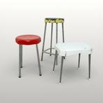 Set 3x vintage design Vyncolux krukken, Ophalen of Verzenden, Gebruikt, Staal