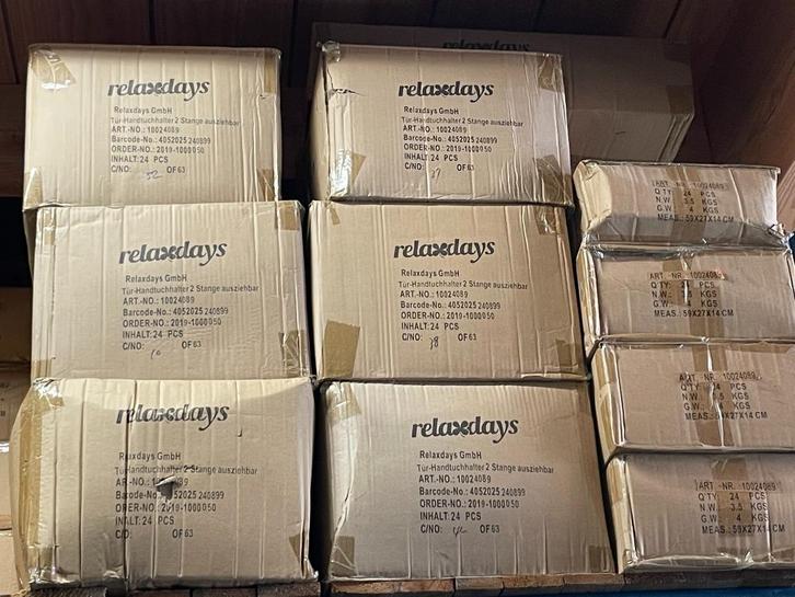 Partij handdoekhouders - Restpartij - handel - wederverkoop, Zakelijke goederen, Partijgoederen en Retail | Partijgoederen, Huis en Inrichting
