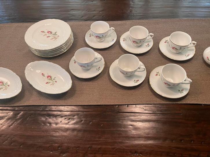 Ontbijtservies Bavaria Schumann Arzberg 23-delig, Antiek en Kunst, Antiek | Servies compleet, Ophalen