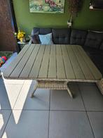 Mooie vierkante tafel 140x140, Ophalen, Zo goed als nieuw, Vierkant, Overige materialen