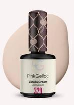 Pink Gellac Vanilla Cream 329, Wit, Nieuw, Ophalen of Verzenden, Handen en Nagels