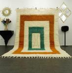 Berber vloerkleed - Gekleurd wol, Ophalen, Zo goed als nieuw, Rechthoekig, 200 cm of meer