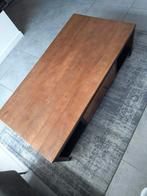 Industriële salontafel met lade en opbergvakken, 100 tot 150 cm, 50 tot 100 cm, Zo goed als nieuw, Minder dan 50 cm