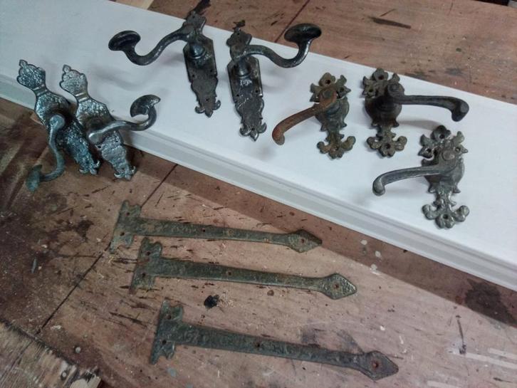 Deurbeslag, Doe-het-zelf en Verbouw, Hang- en Sluitwerk, Zo goed als nieuw, Klink of Kruk, Ophalen of Verzenden