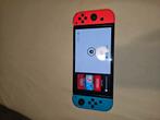 Switch Oled, Spelcomputers en Games, Spelcomputers | Nintendo Switch, Ophalen of Verzenden, Zo goed als nieuw, Met 2 controllers