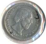 Nederland, 5 cent 1855, Postzegels en Munten, Munten | Nederland, Zilver, Ophalen of Verzenden, Koning Willem III, Losse munt