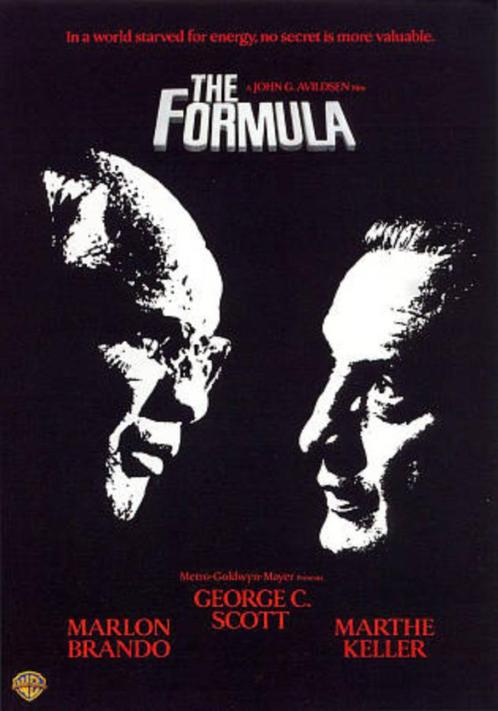 The Formula (1980) DVD Marlon Brando George C Scott CLASSIC, Cd's en Dvd's, Dvd's | Klassiekers, Zo goed als nieuw, Thrillers en Misdaad