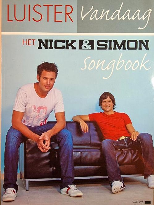 Nick en Simon. Luister Vandaag. Songbook. Nieuw., Muziek en Instrumenten, Bladmuziek, Zo goed als nieuw, Artiest of Componist