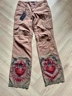 Custo Barcelona Broek Maat M, Kleding | Dames, Bruin, Ophalen of Verzenden, Maat 36 (S), Gedragen