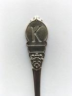 Lepeltje letter K Sola verzilverd, Ophalen of Verzenden