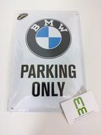 BMW Parking Only Tin Sign 20x30 Nostalgic Art, Verzenden, Nieuw