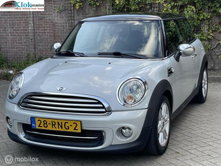 Mini Mini 1.6 Cooper 10 Years II NAP CLIMA CRUISE NAVI LEER, Auto's, Mini, Bedrijf, Te koop, Cooper, ABS, Airbags, Airconditioning