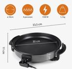 TriStar hapjespan - Elektrisch - Nieuw in doos, Ophalen of Verzenden, Nieuw, 4 t/m 7 personen