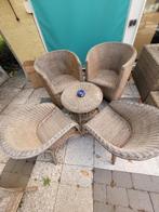rotan tuinsetje, Tuin en Terras, Tuinsets en Loungesets, Ophalen, Gebruikt