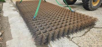 XL staalmatten 8mm 2m x 5m beschikbaar voor biedingen