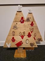 2 x Houten kerstboom, Ophalen, Gebruikt