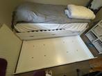 Opbergbed, Huis en Inrichting, Eenpersoons, Wit, Ophalen of Verzenden, Zo goed als nieuw