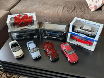 1:18 modellen BMW’s beschikbaar voor biedingen