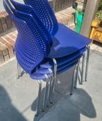 Herman Miller stijl/design/vintage/4 s/stoelen/ergonomisch, Ophalen, Kunststof, Stapelbaar