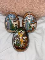 Vintage Satsuma Eieren - Handgeschilderd Porselein (Set van, Antiek en Kunst, Ophalen of Verzenden