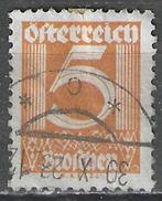 Oostenrijk 1925/1927 - Yvert 334 - Cijfer - 5 g. (ST), Verzenden