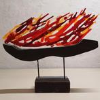 GLASKUNST GLAS KUNSTWERK, Antiek en Kunst, Kunst | Designobjecten, Ophalen