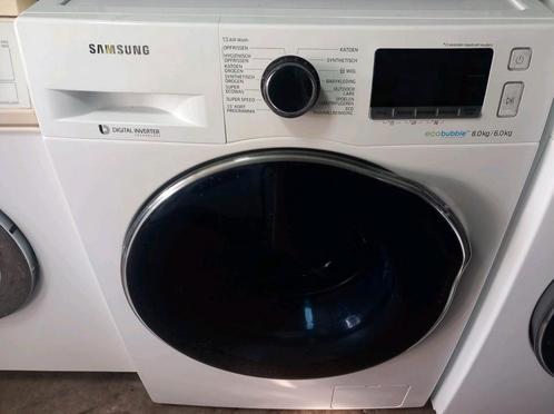 SAMSUNG Ecobubble 8Kg/6Kg Was-Droogcombinatie Incl.GARANTIE!, Witgoed en Apparatuur, Was-droogcombinaties, Zo goed als nieuw, 8 tot 10 kg