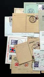 Oostenrijk. Kleine verzameling oudere poststukken, Verzenden, Overige typen