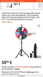 Nieuw , Mooi groot rad, rad van fortuin incl standaard, Ophalen, Nieuw