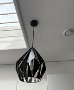 Moderne donkerbruin/zwart Hanglamp Metaal (klein), Ophalen, Zo goed als nieuw, Metaal, Minder dan 50 cm
