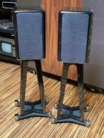 Quad revela 1 incl stands, Ophalen, Gebruikt, Front, Rear of Stereo speakers, Overige merken