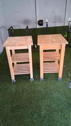 2 Roltafels, Tuin en Terras, Buitenkeukens, Ophalen of Verzenden, Gebruikt, Gas