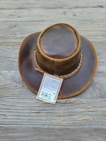 Scippis Irving bruine cowboyhoed Maat L beschikbaar voor biedingen